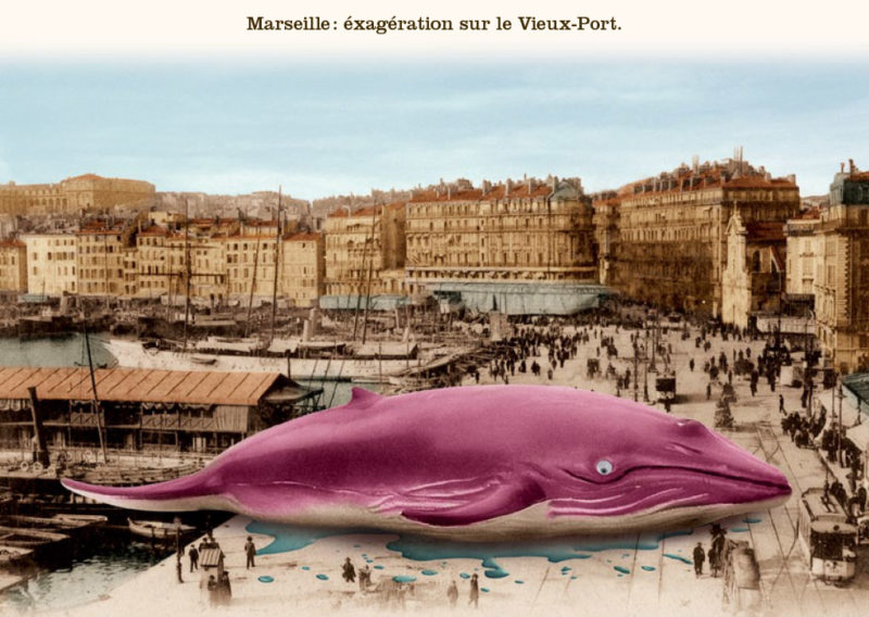 Marseille: éxagération sur le Vieux-Port.