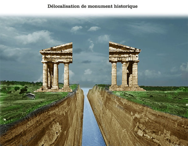 Délocalisation de monument historique