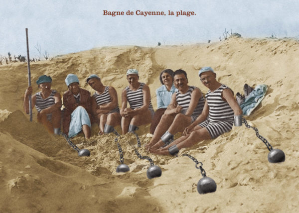 Bagne de Cayenne, la plage
